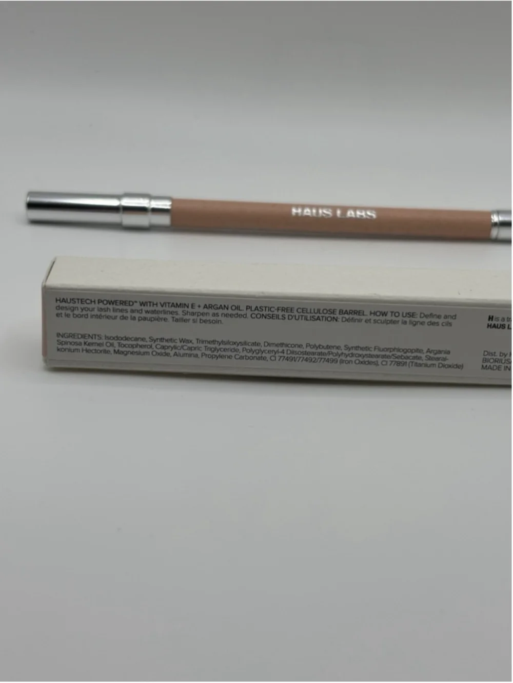 Haus Labs Optic Intensity Eco Eyeliner Beige Matte 1.3g New in Box